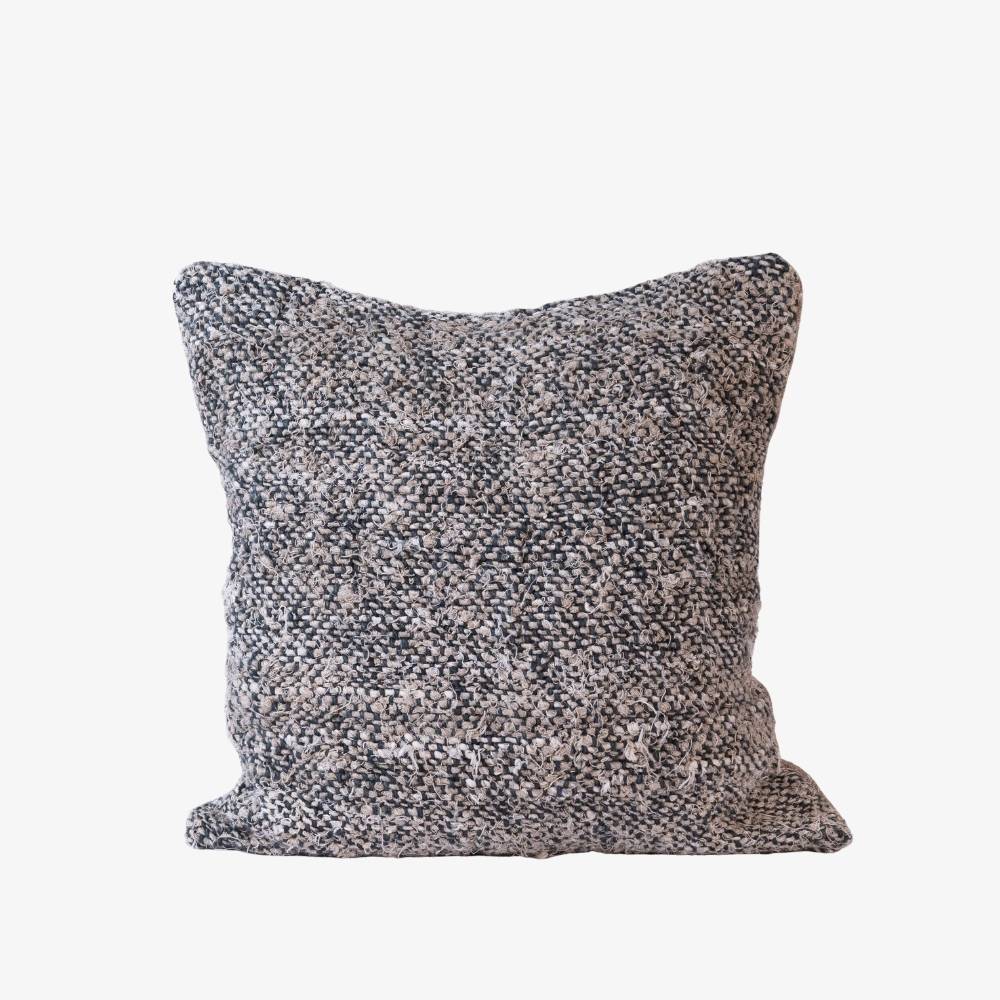 Wabi Cushion - Midnight/Ivory/Natural