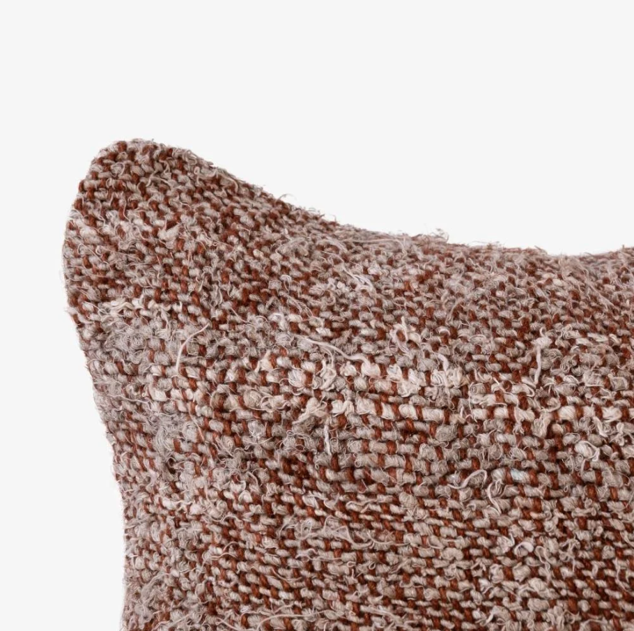 Wabi Cushion - Rust/Ivory/Natural