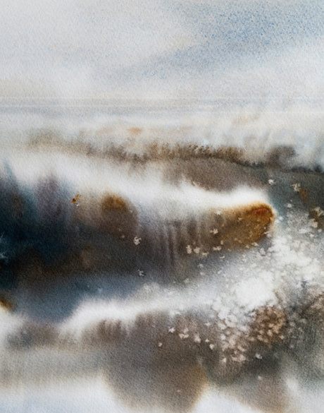 Soft Waves III - Canvas Artwork