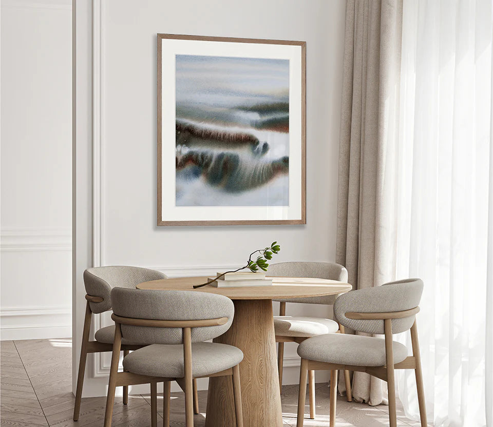 Soft Waves IV - Art Print