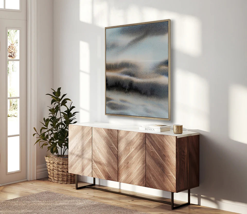 Soft Waves VII - Canvas Artwork