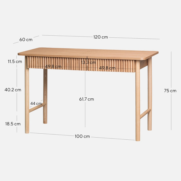 Dillon Home Office Desk - Natural