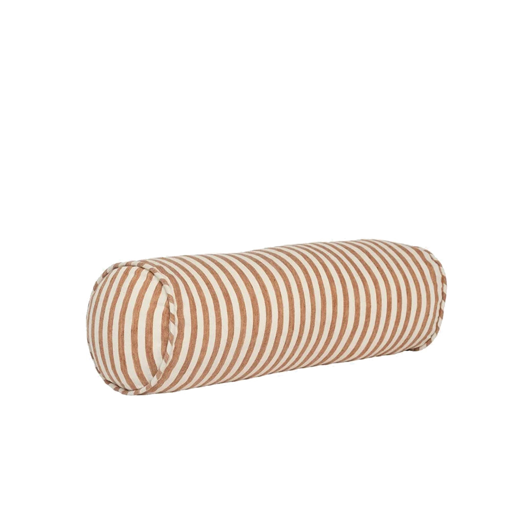 Drift Bolster - White/Nutmeg