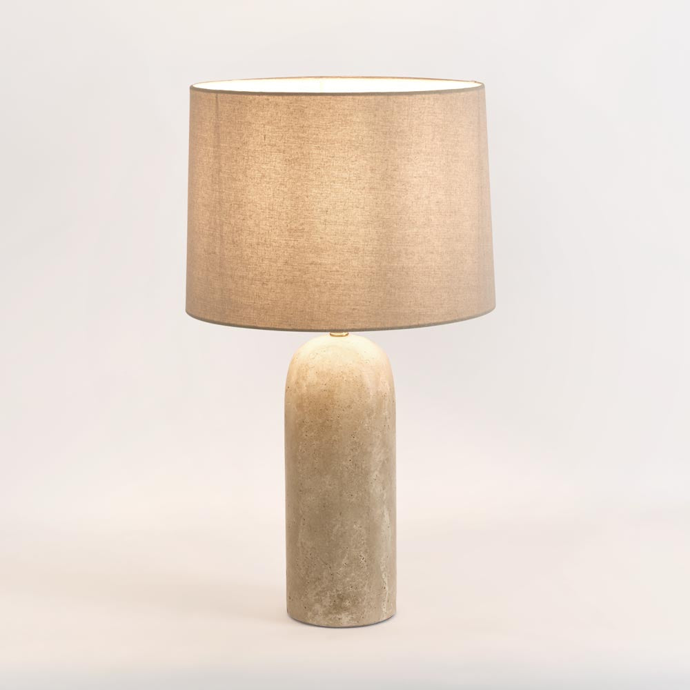 Olsen Travertine Table Lamp