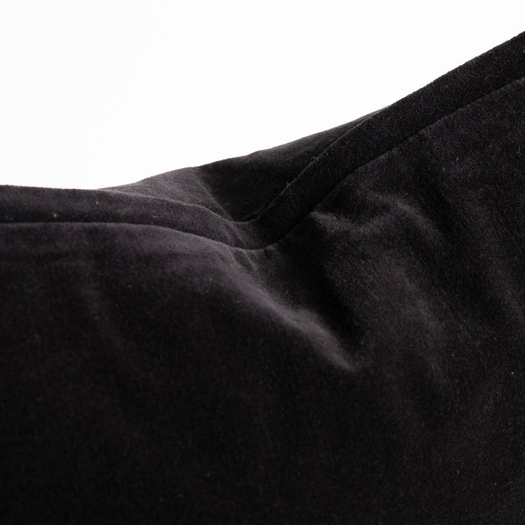 Evelyn Velvet Cushion - Black