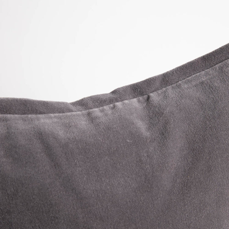 Evelyn Velvet Cushion - Slate
