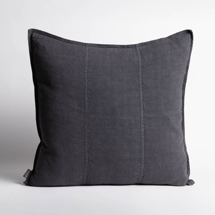 Luca Linen Cushion - Midnight