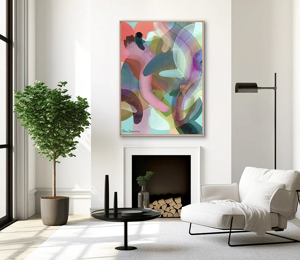 Colour Rhythm II - Canvas Artwork