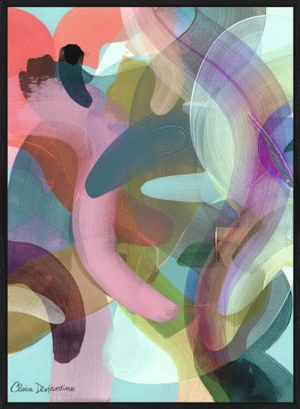 Colour Rhythm II - Canvas Artwork