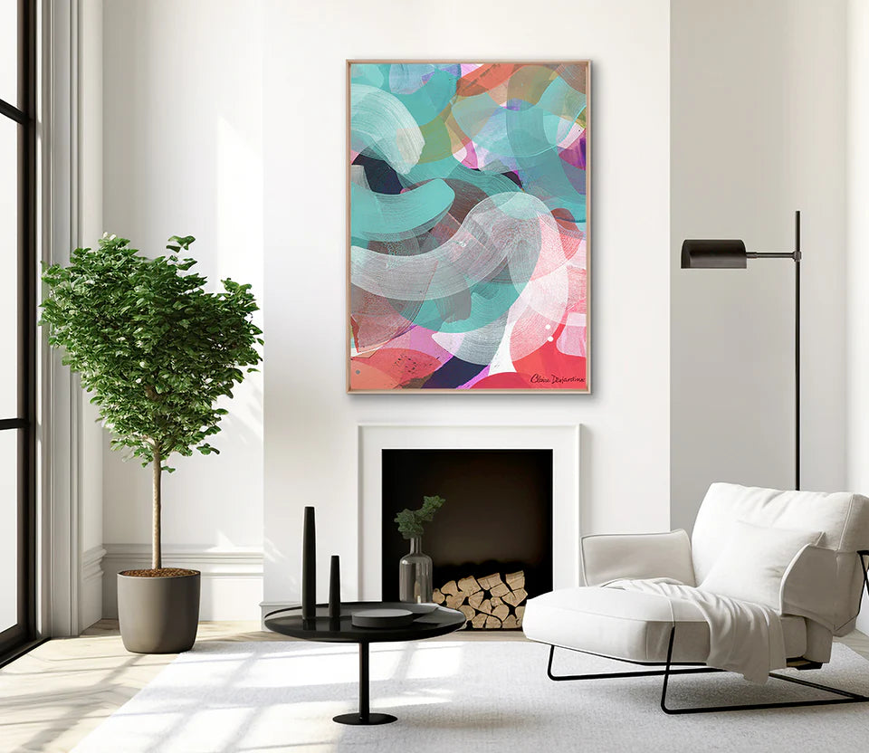 Colour Rhythm VI - Canvas Artwork