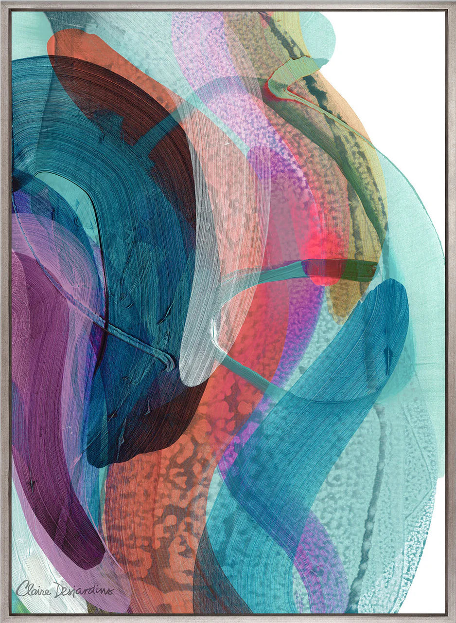 Colour Rhythm VII - Canvas Artwork