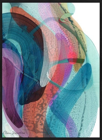 Colour Rhythm VII - Canvas Artwork