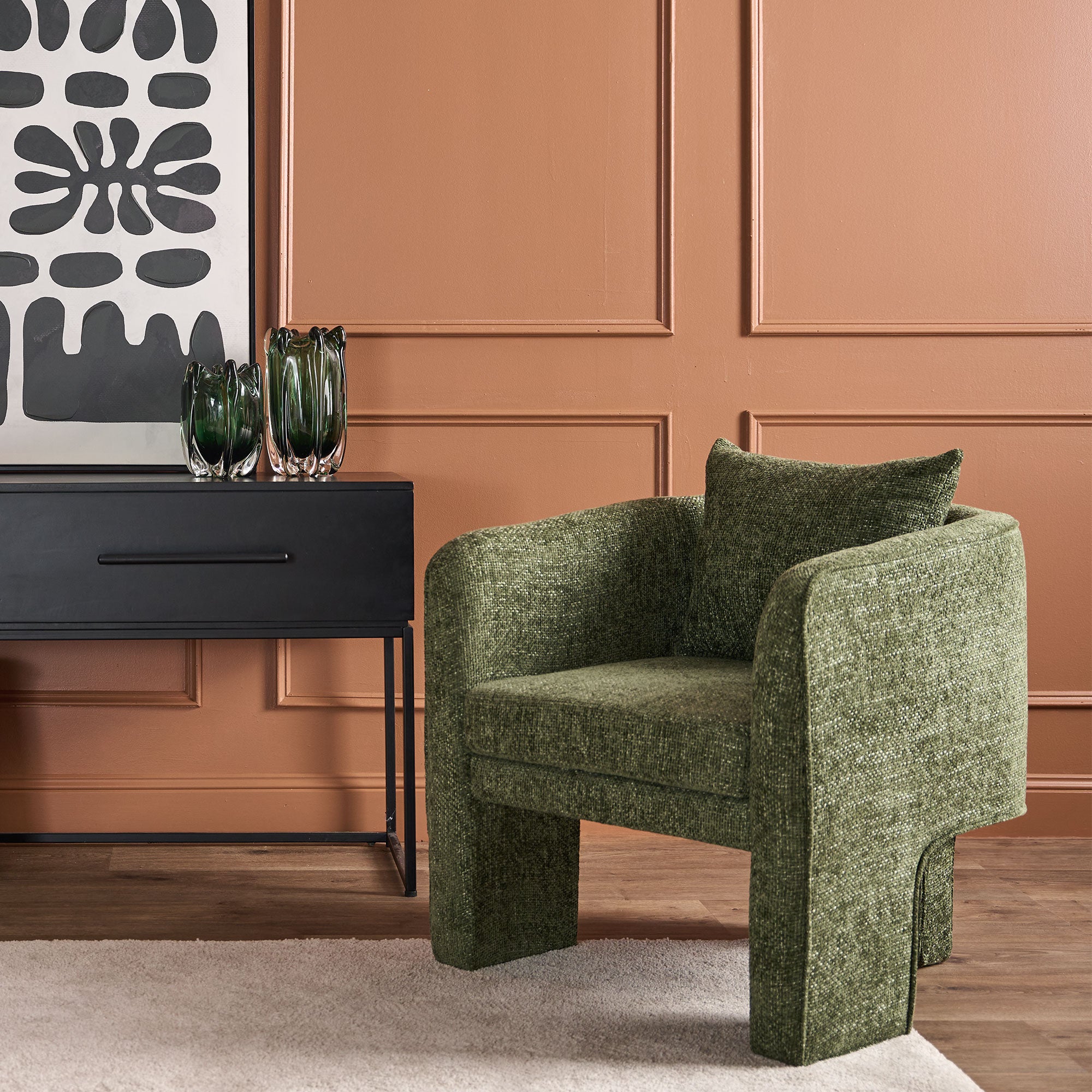 Kennedy Armchair - Green