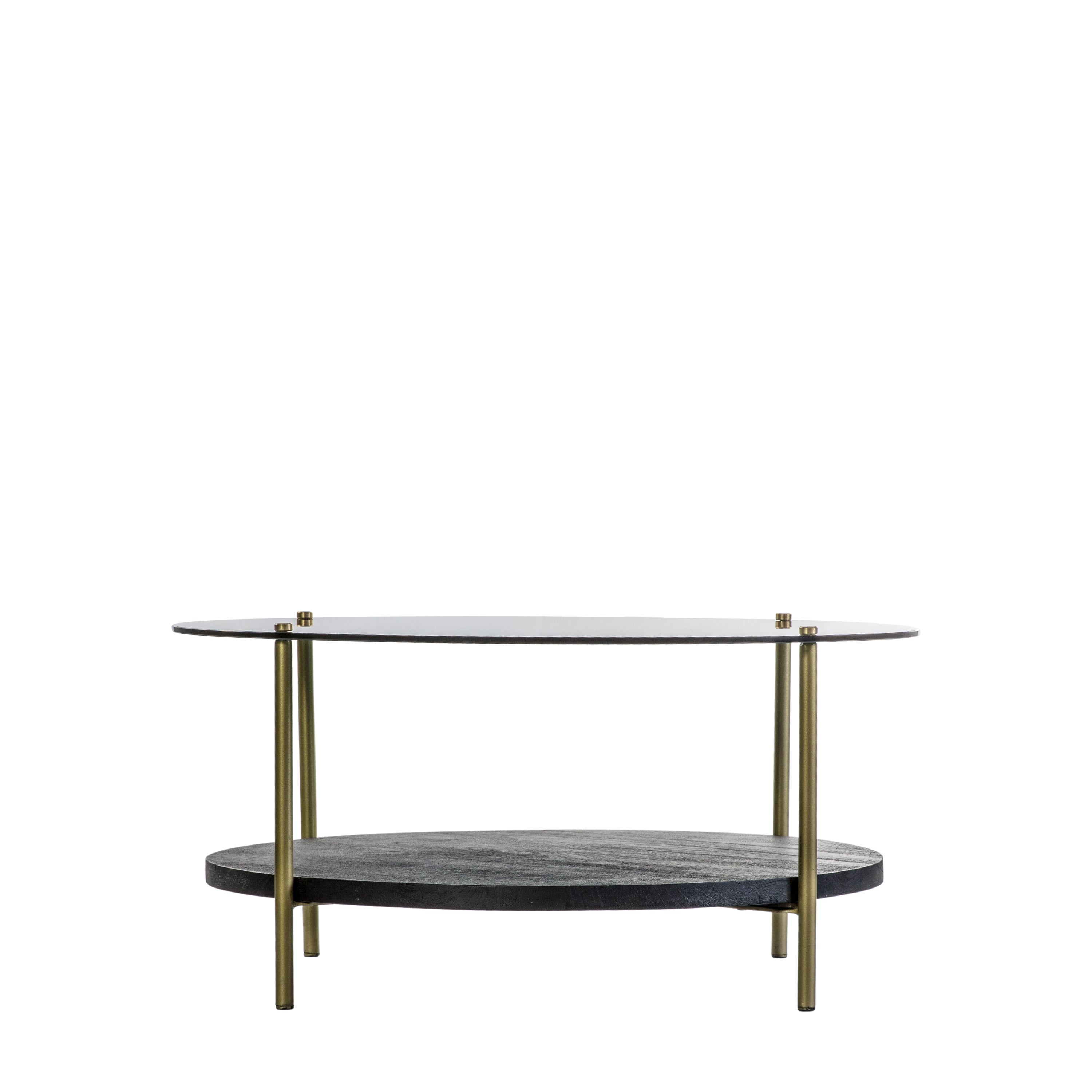 Herne Glass Top Coffee Table