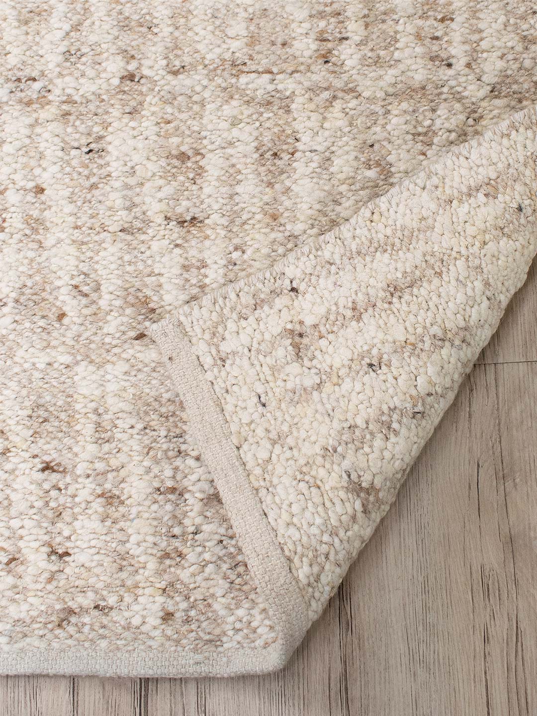 Kasbah Wool Rug - Ivory / Sand
