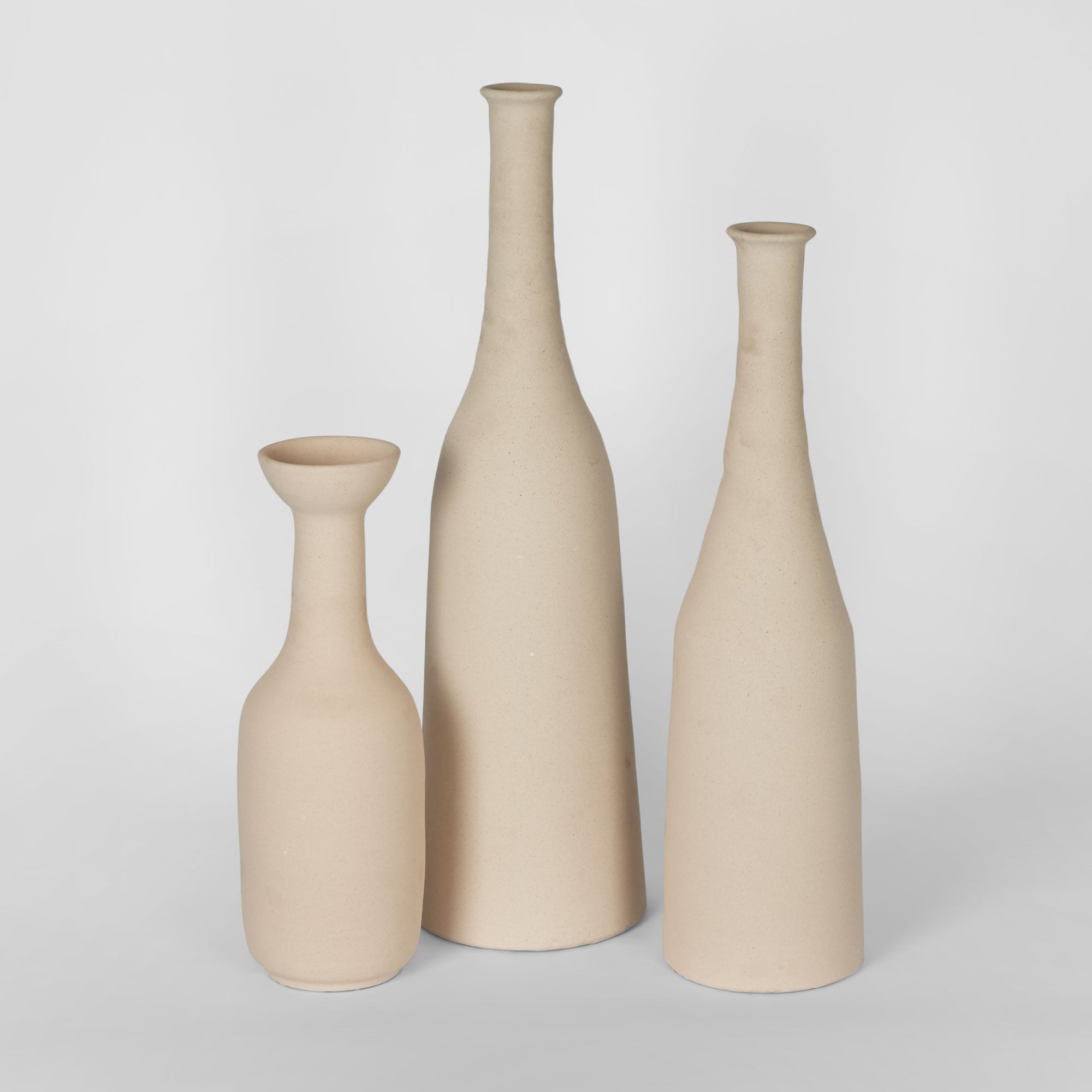 Tulo Vessel Tall - Brown