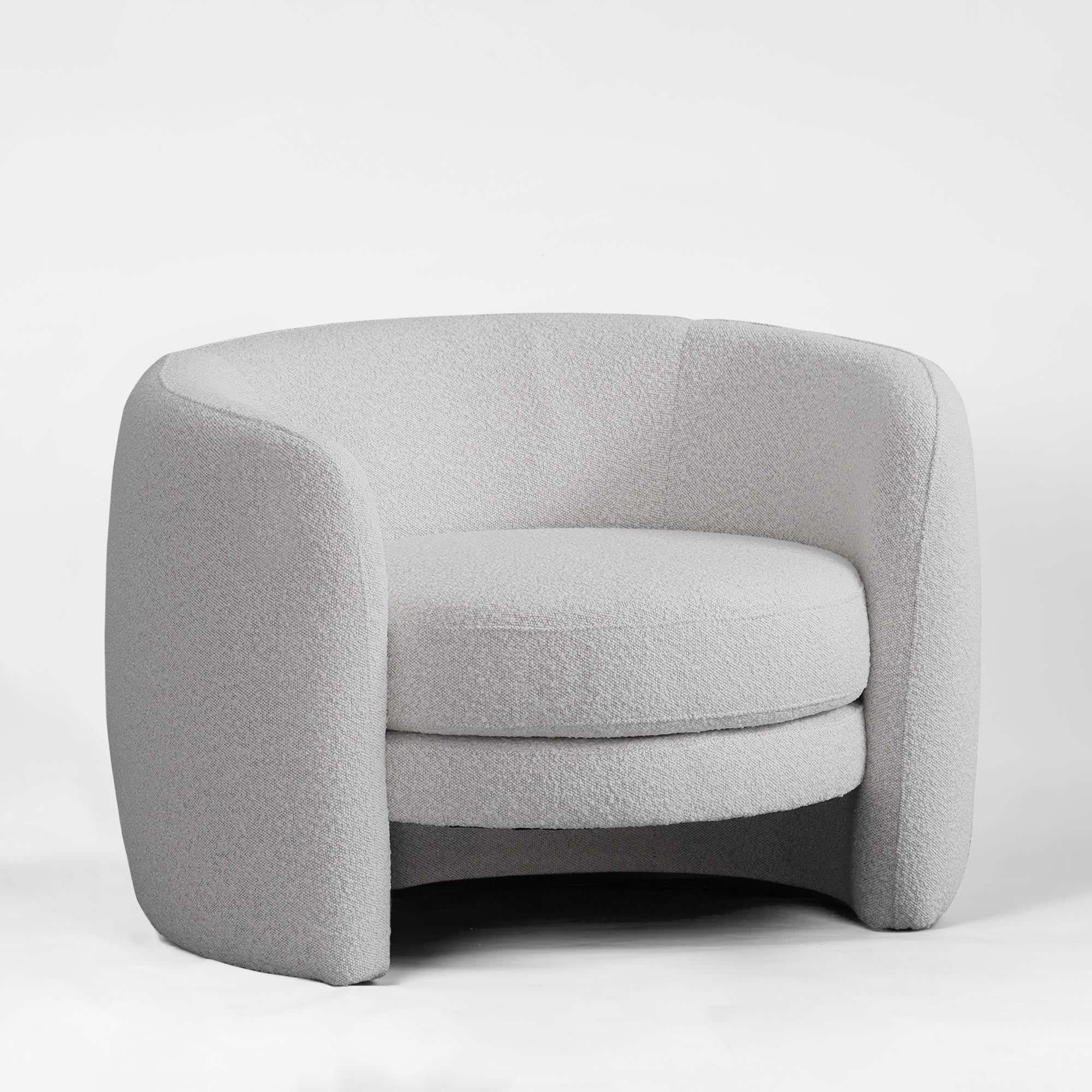 Cora Arm Chair - Vanilla Boucle