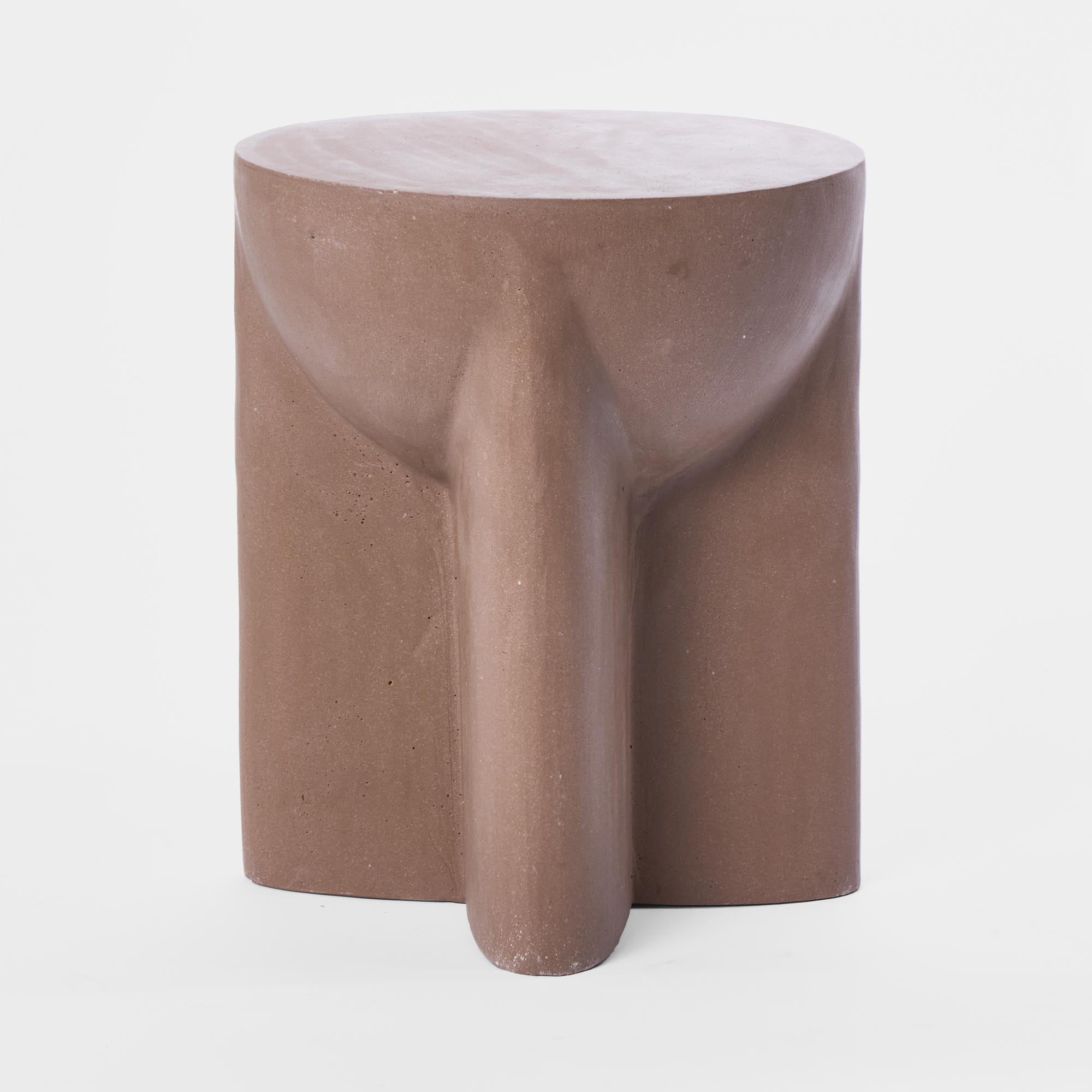 Vassili Side Table - Clay