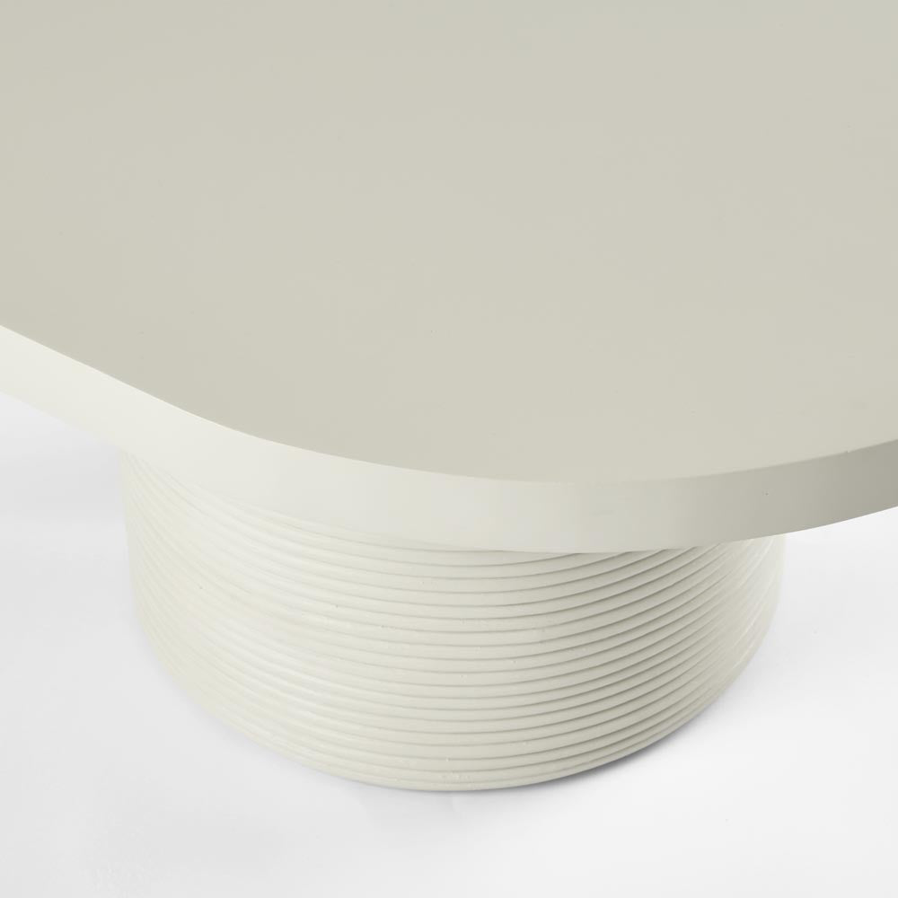 Leo Coffee Table - Ecru