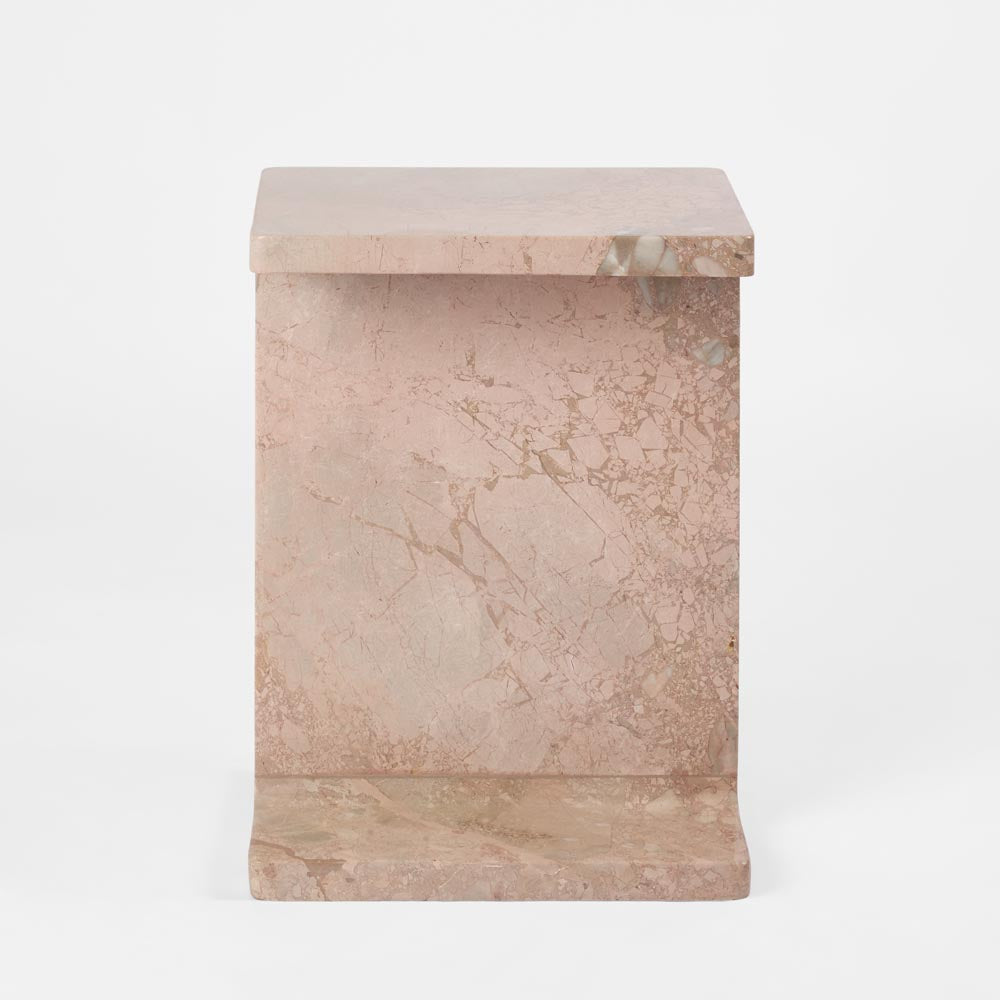 Iza I-Beam Side Table - Pink