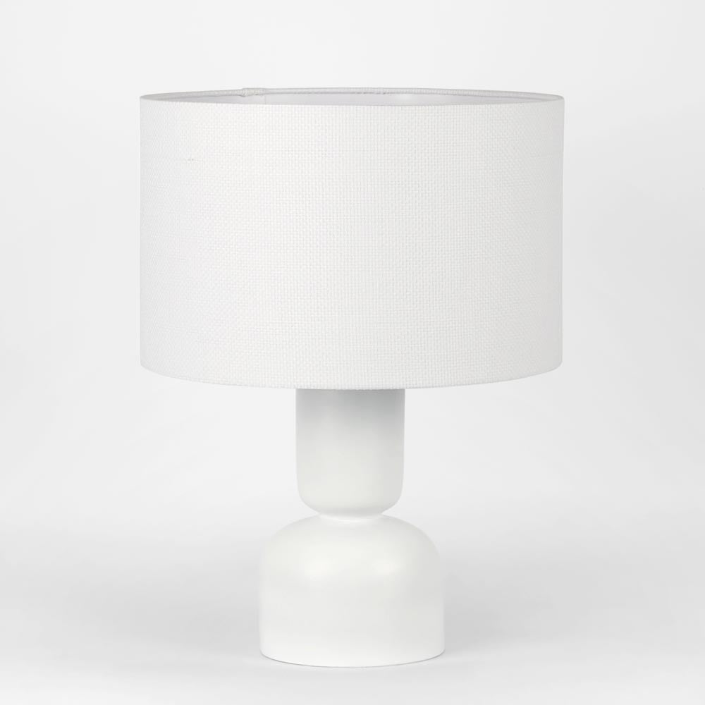 Clem Lamp Small - White Shade