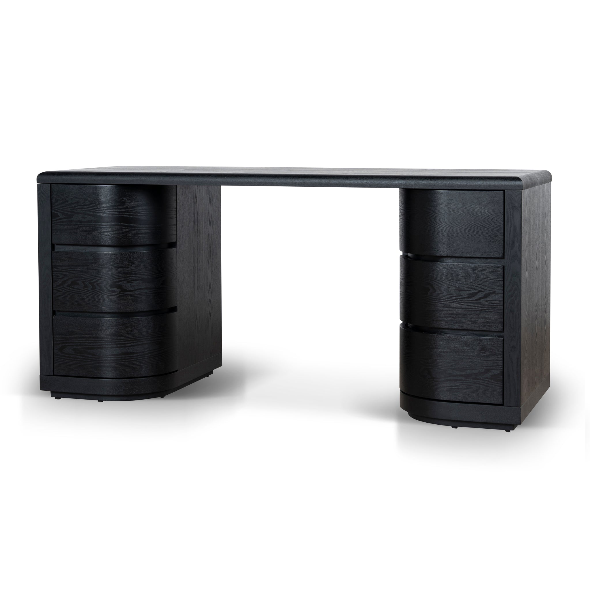Aiza 1.6m Office Desk - Black
