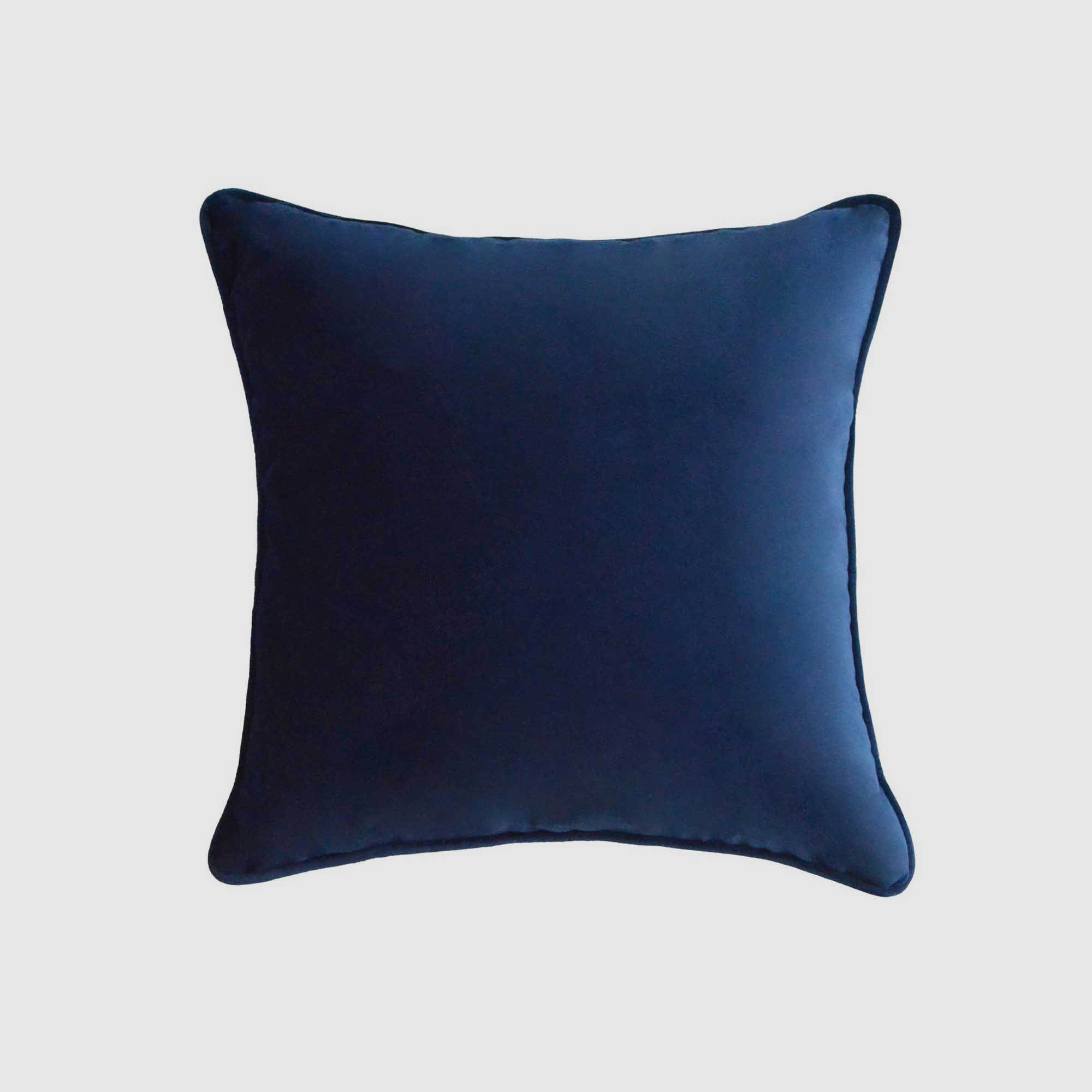 Midnight Velvet Cushion - Navy
