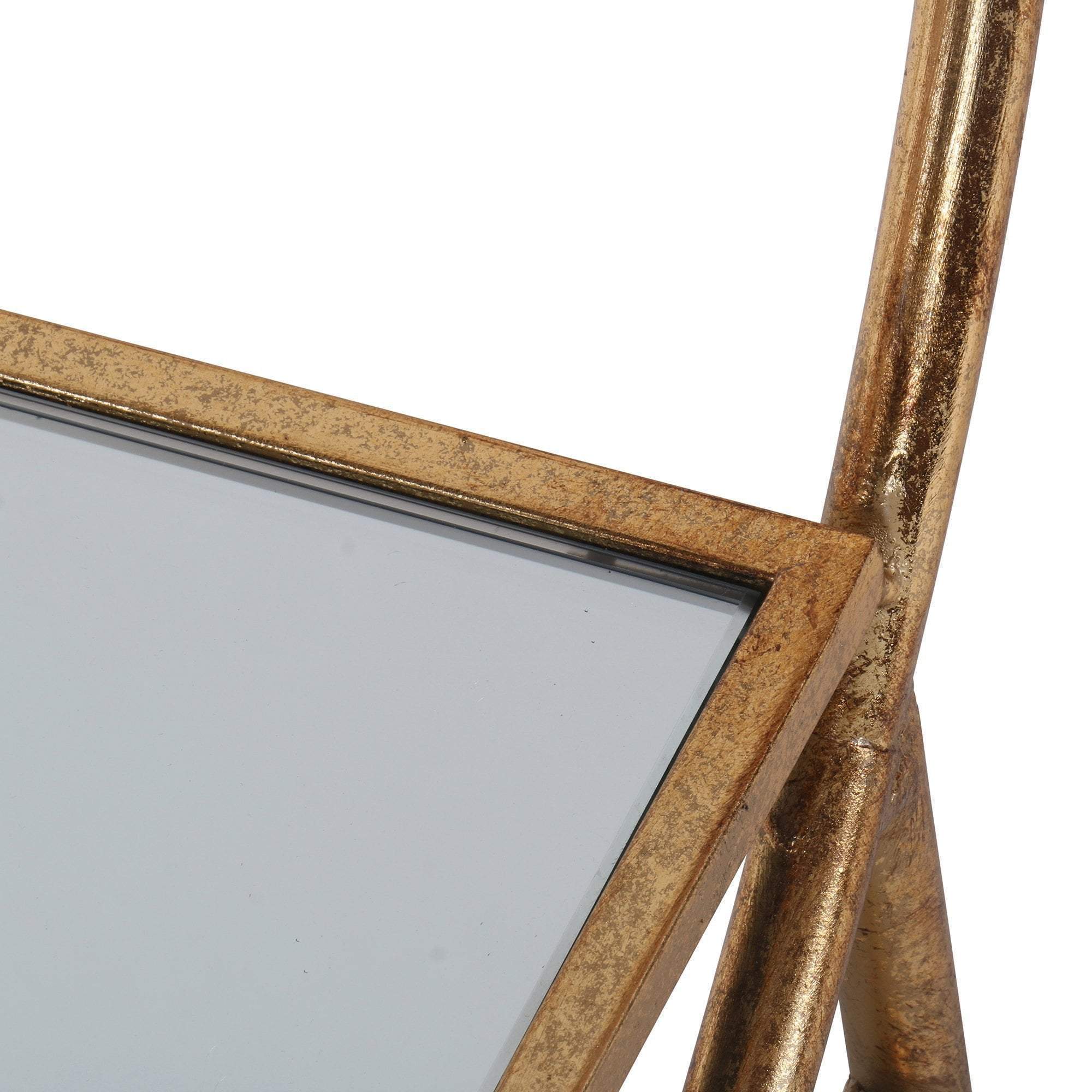 Orbit Bar Cart - Antique Gold