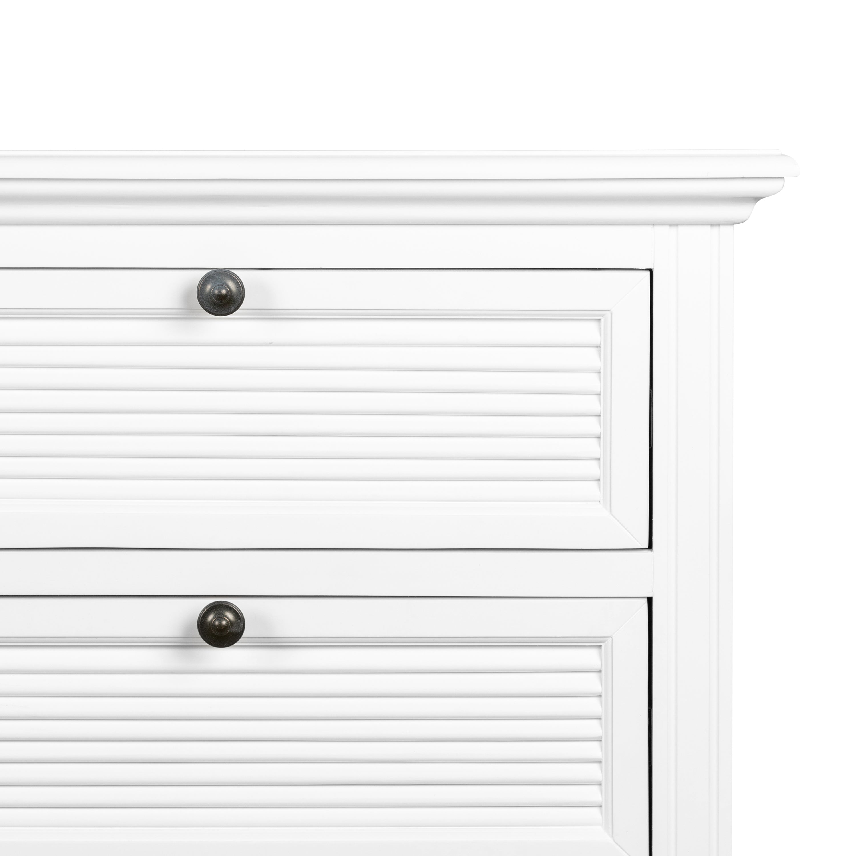West Beach 6 Drawer Dresser - White