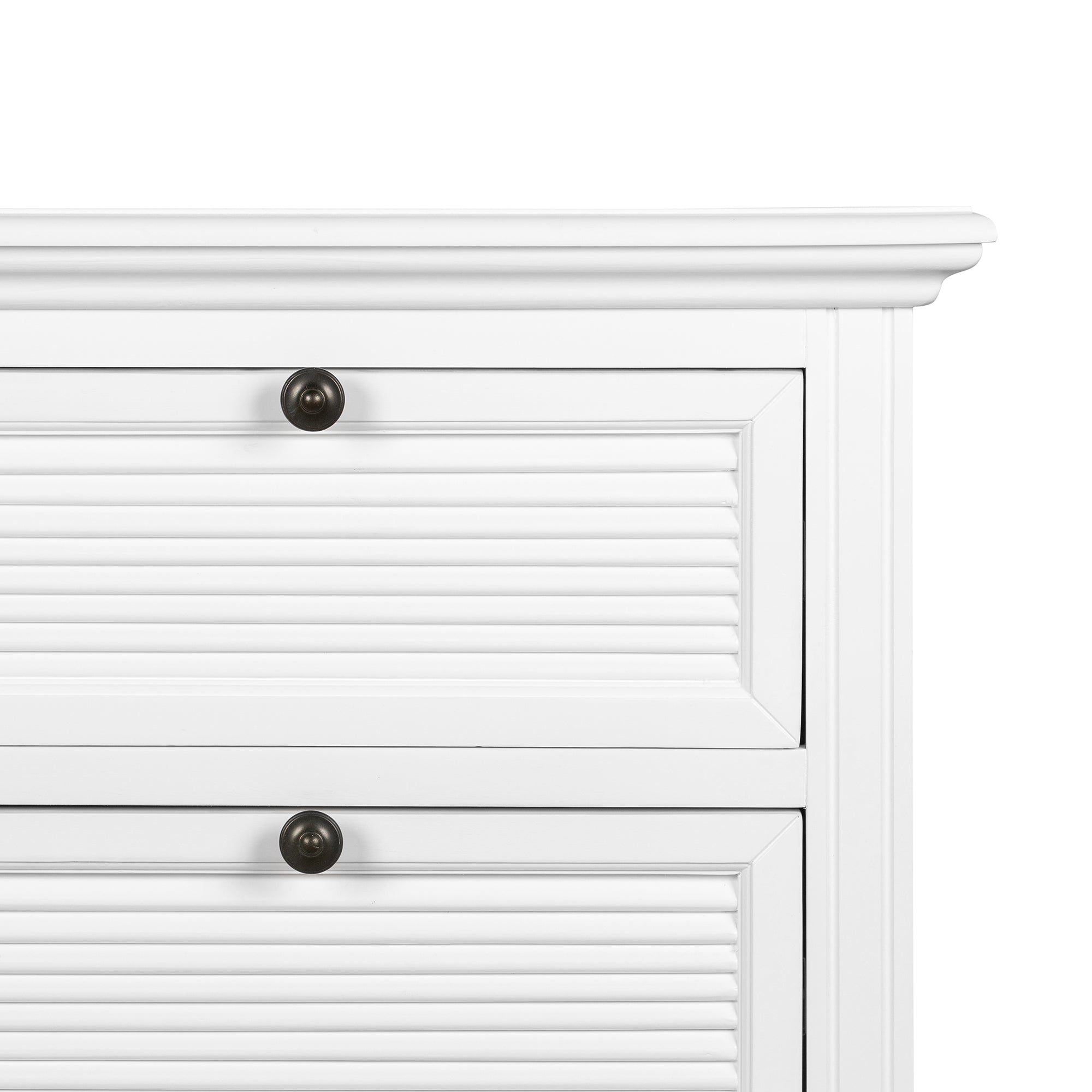 West Beach 3 Drawer Dresser - White