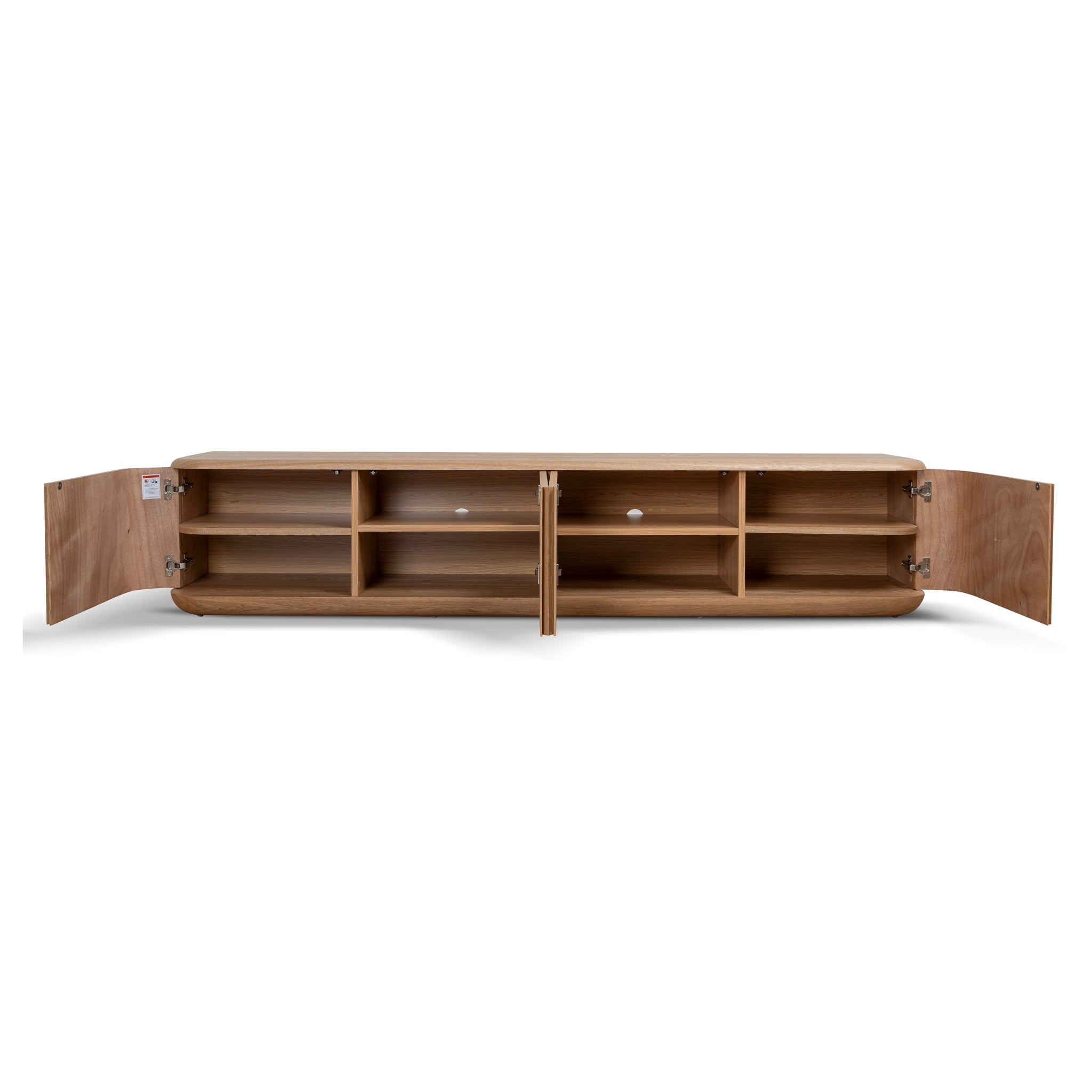 Sahar 2.2m TV Entertainment Unit - Natural