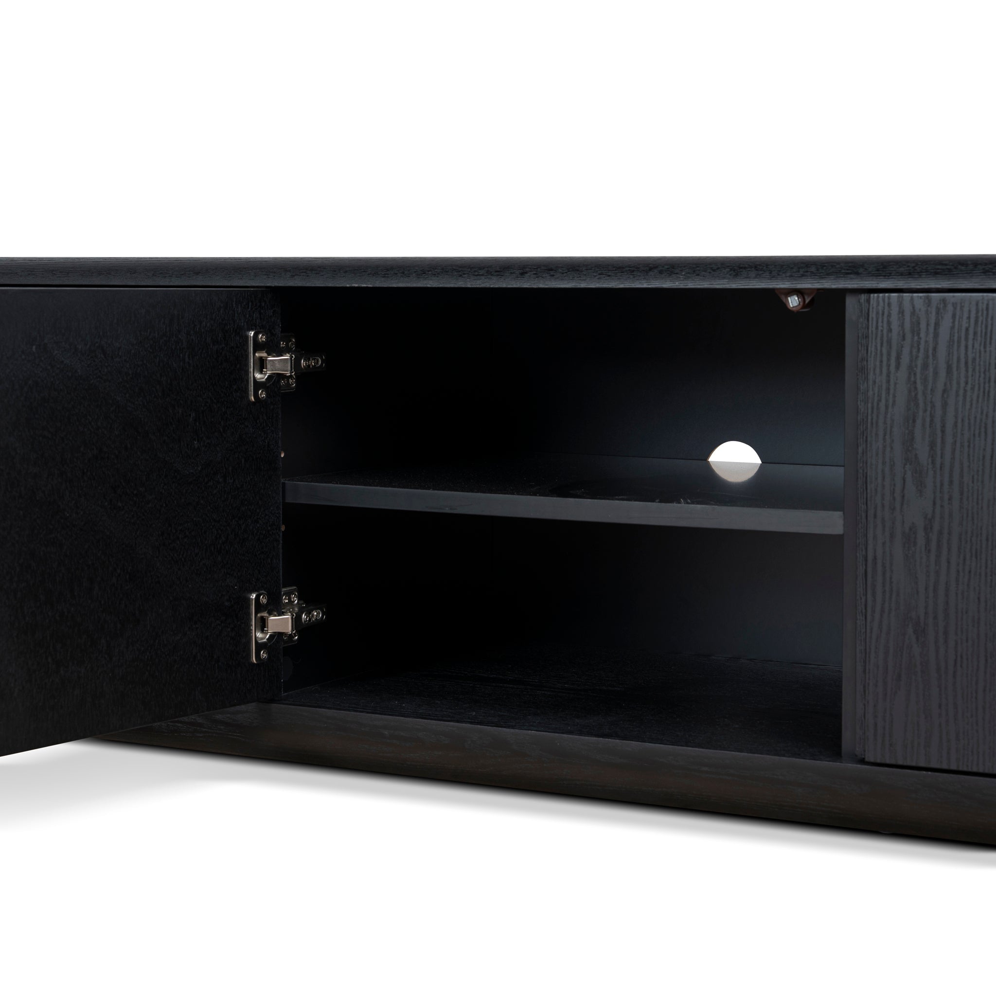 Sahar 2.2m TV Entertainment Unit - Black