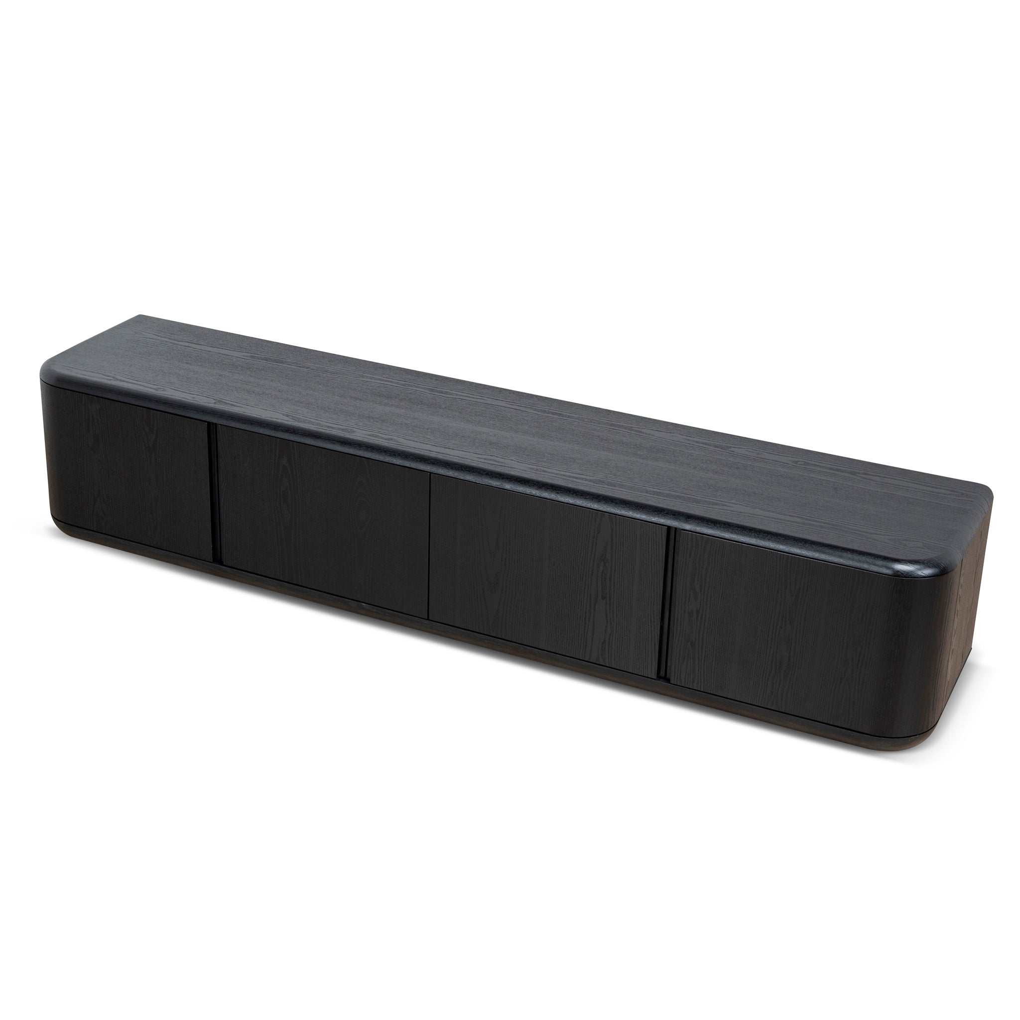 Sahar 2.2m TV Entertainment Unit - Black