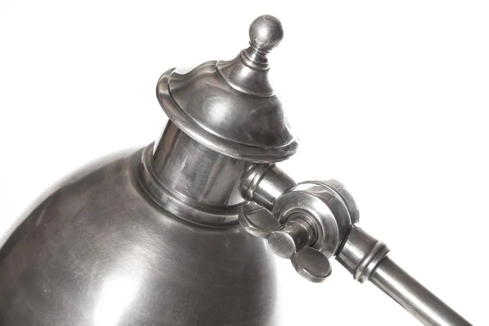 Vermont Desk Lamp - Antique Silver