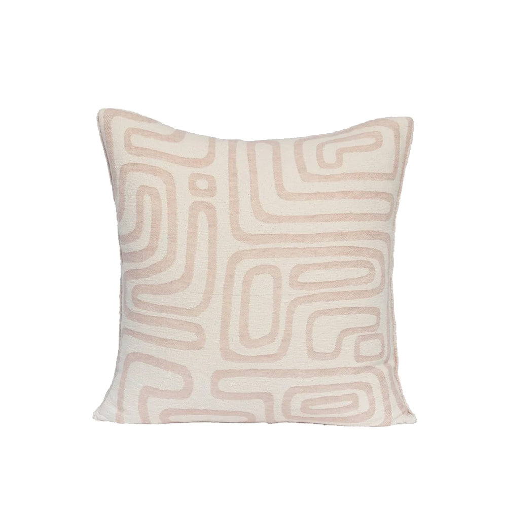 Wander Cushion - White/Soft Musk