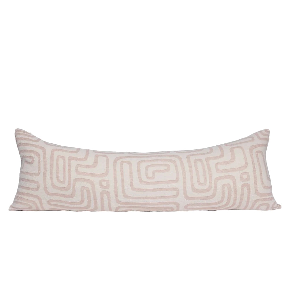 Wander Long Lumbar - White/Soft Musk
