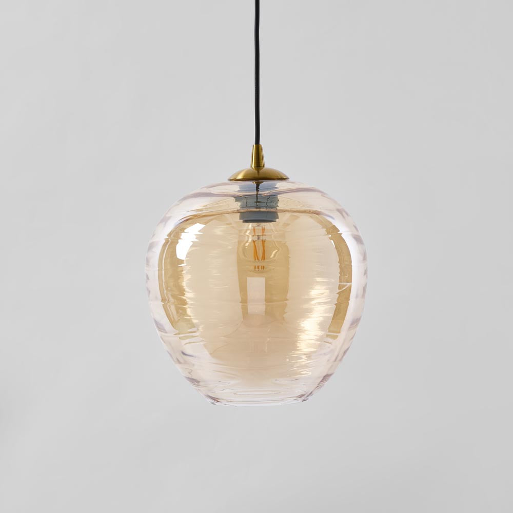 Serenity Ceiling Pendant - Amber