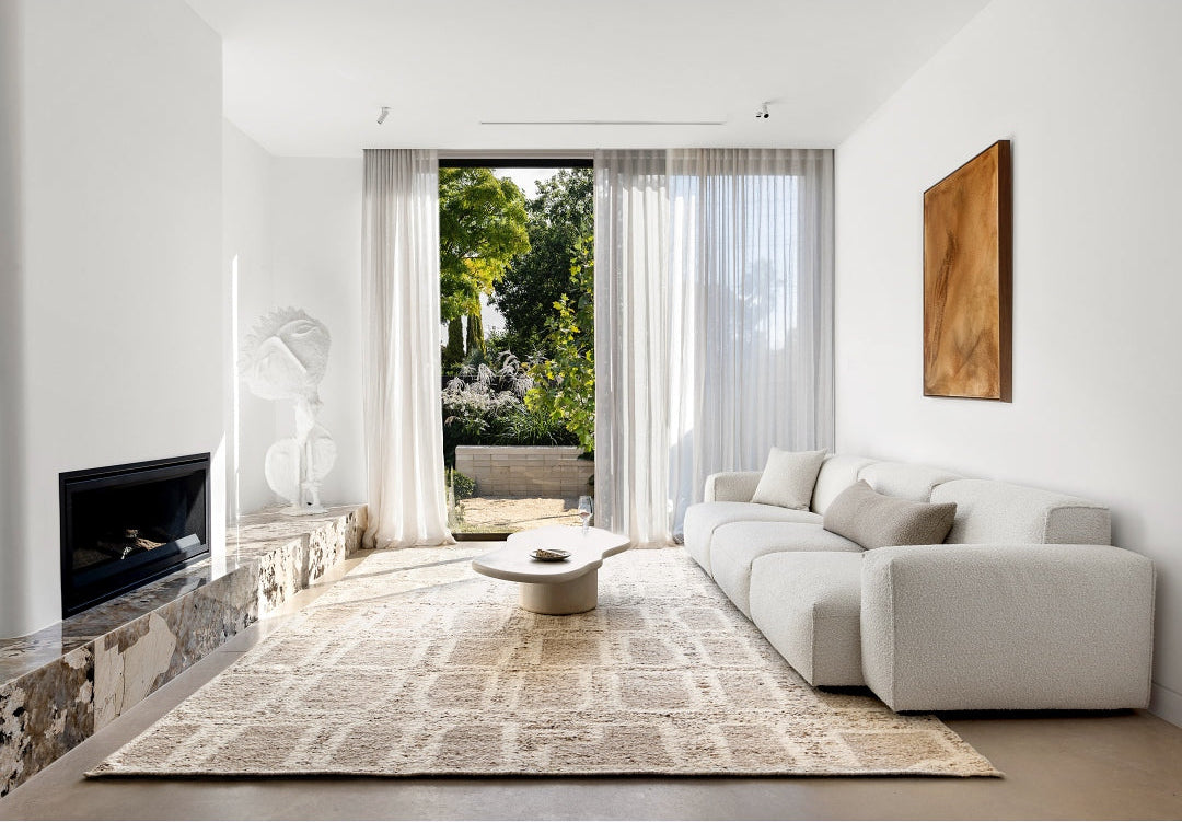 Heras Wool Rug - Sand