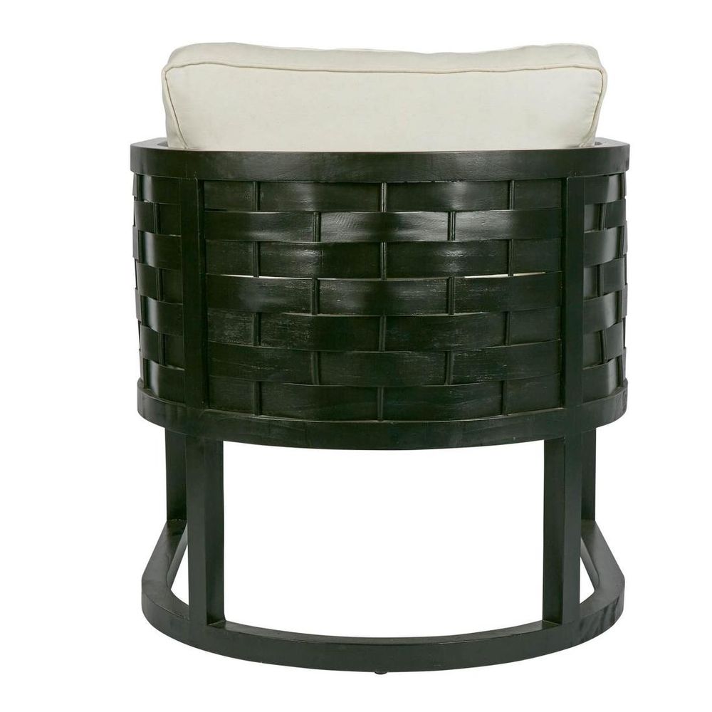 Weave Occasional Arm Chair - Black
