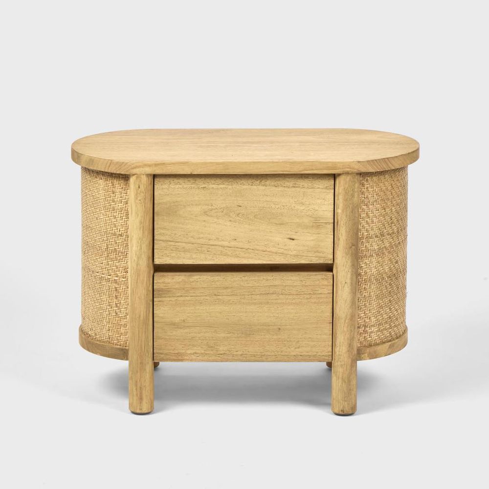 Coolum Bedside Table Natural