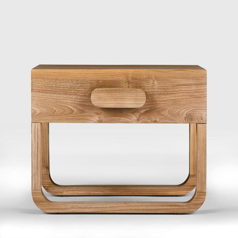 Norma Bedside Table - Natural
