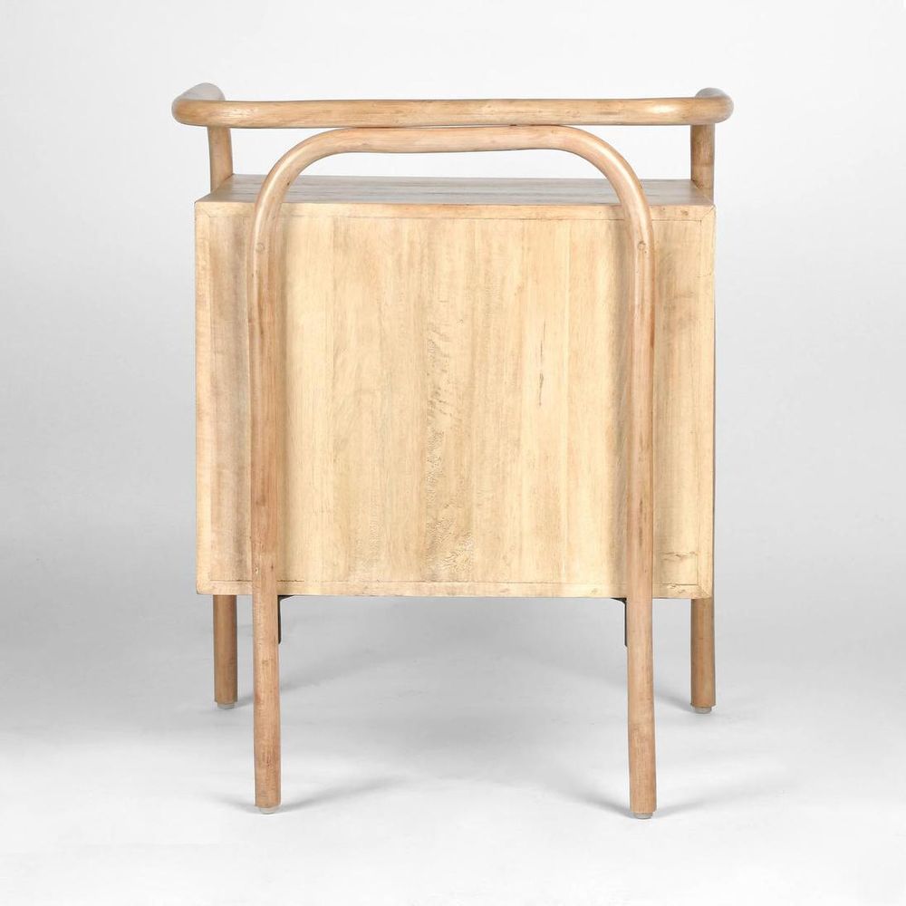 Weave Bedside Table - Natural