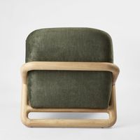 Rhodes Accent Arm Chair - Olive Green