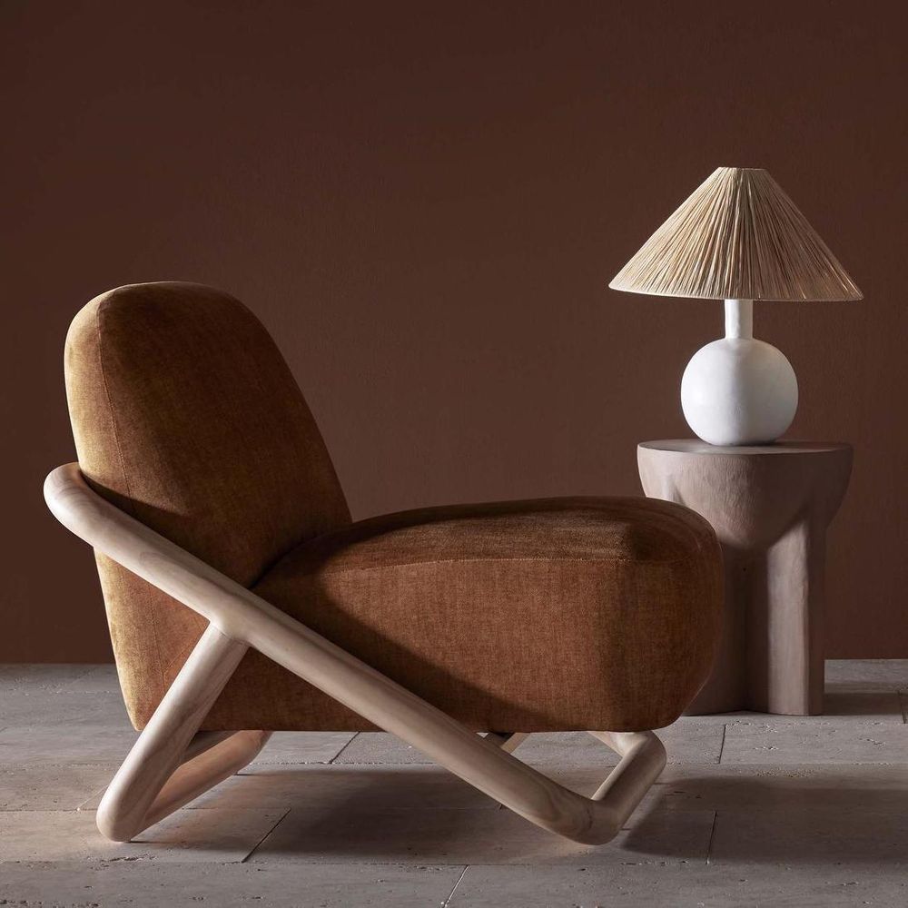 Rhodes Accent Arm Chair - Mustard