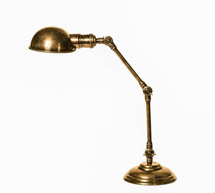Stamford Desk Lamp - Antique Brass