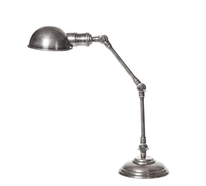 Stamford Desk Lamp - Antique Silver