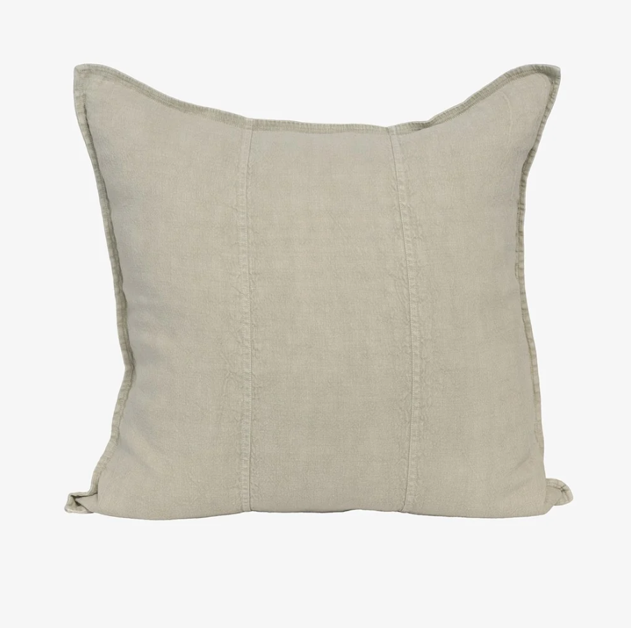 Luca Linen Cushion - Putty