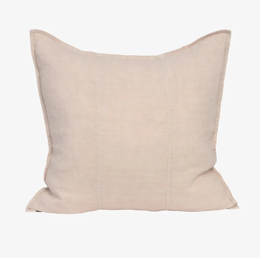 Luca Linen Cushion - Soft Lilac