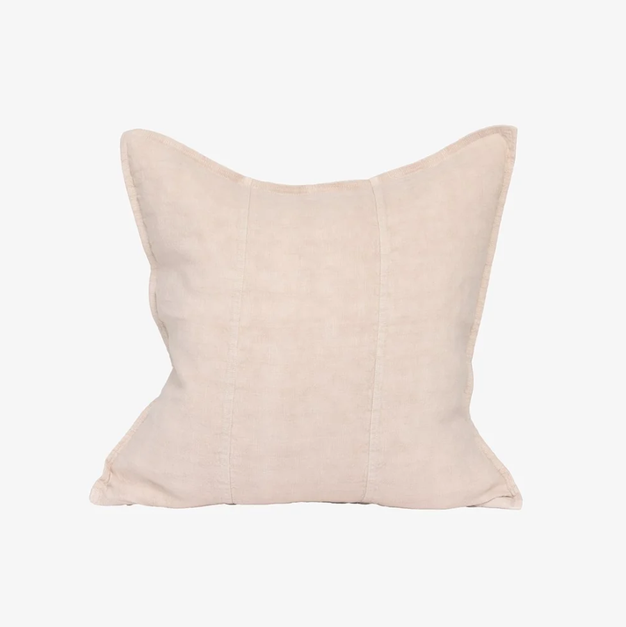 Luca Linen Cushion - Soft Lilac