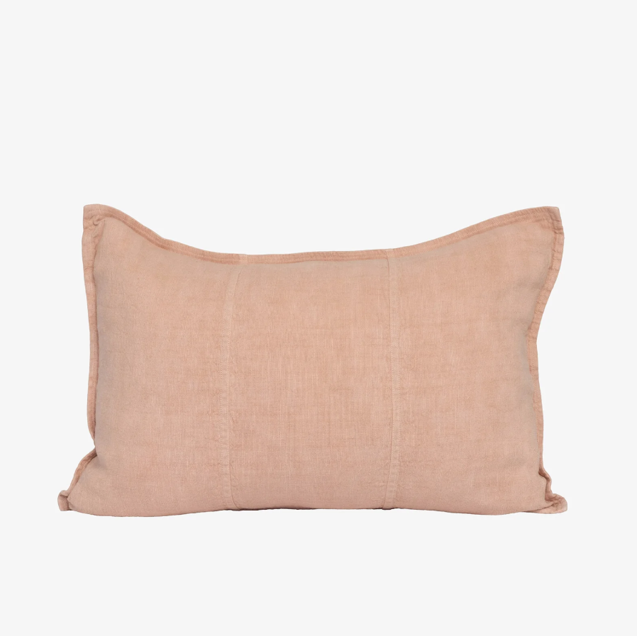 Luca Linen Cushion - Soft Musk